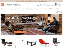 Tablet Screenshot of manhattanhomedesign.com